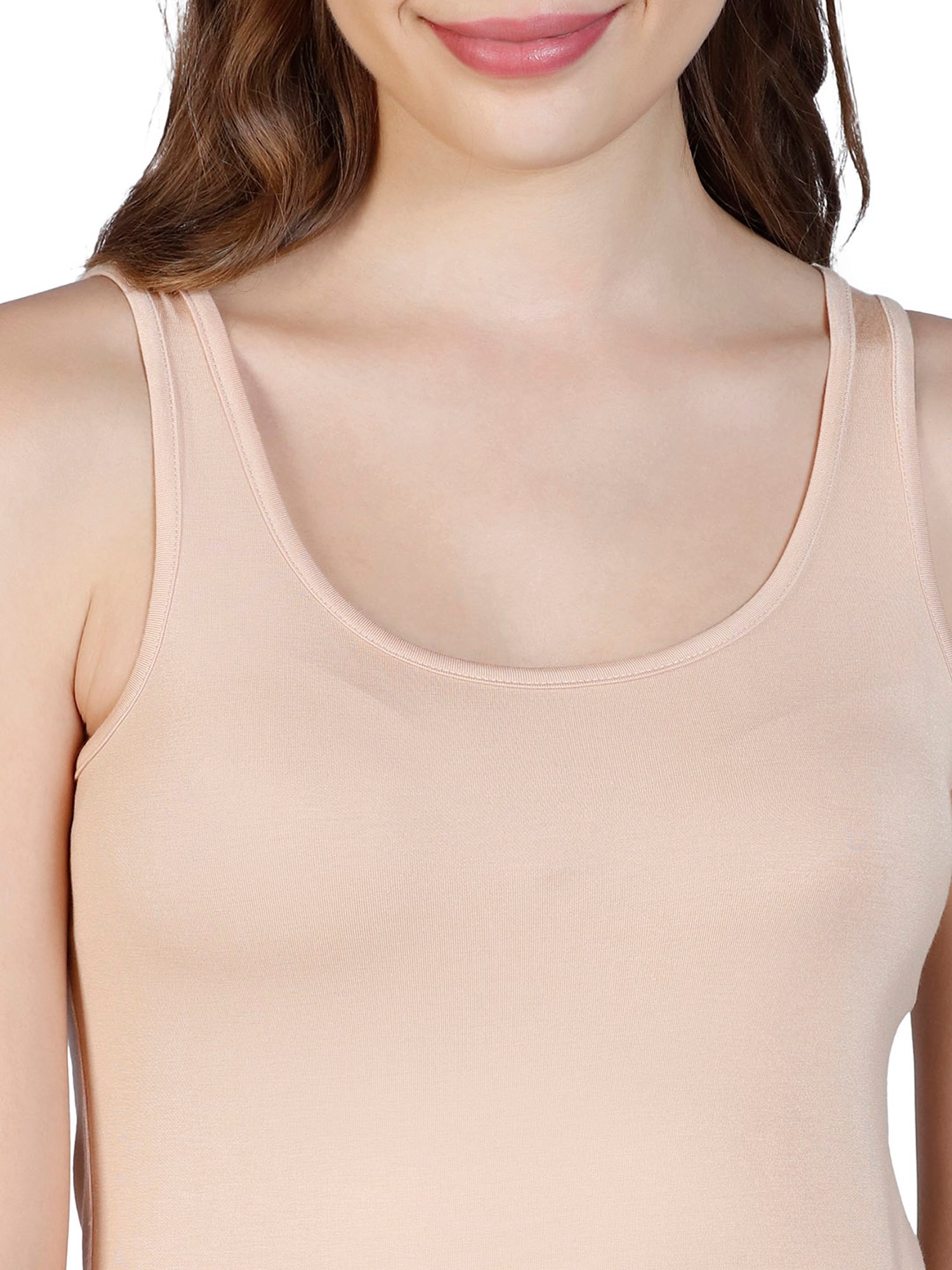 Amante Multicolor Camisole (Pack Of 2)