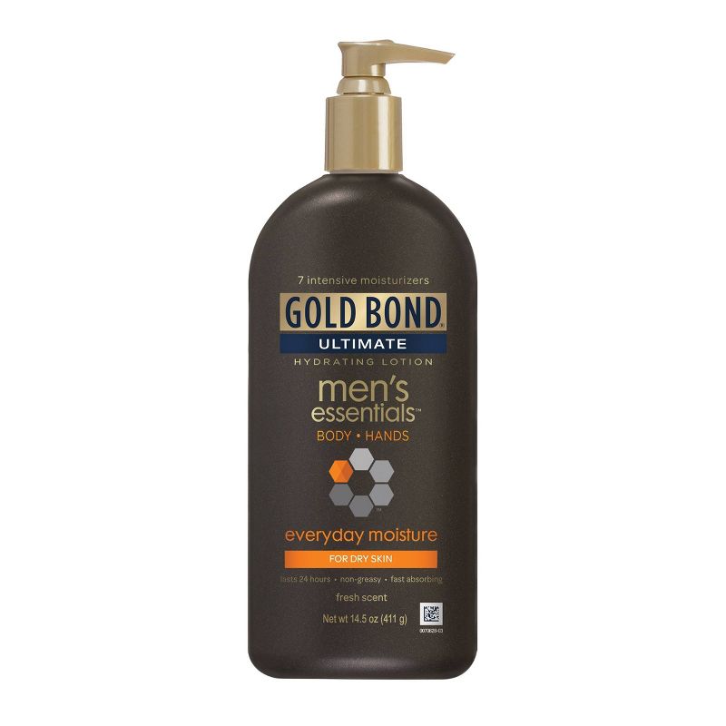Gold Bond Men's Essentials Hand Face and Body Lotions - 14.5 fl oz