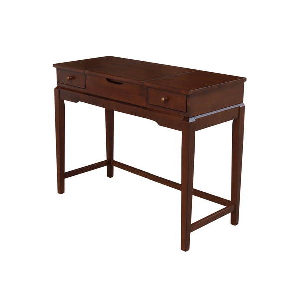 International Concepts DT581-2 31.5 x 40.2 x 17.1 in. Vanity Table, Espresso