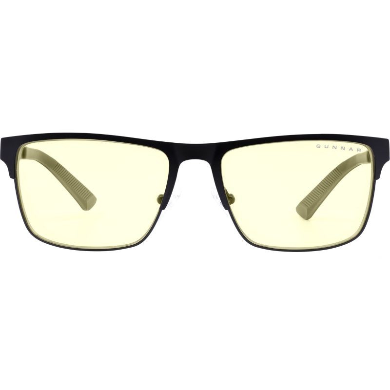 Gunnar Pendelton Amber Lens Block Blue Light Slate Frame Eyewear
