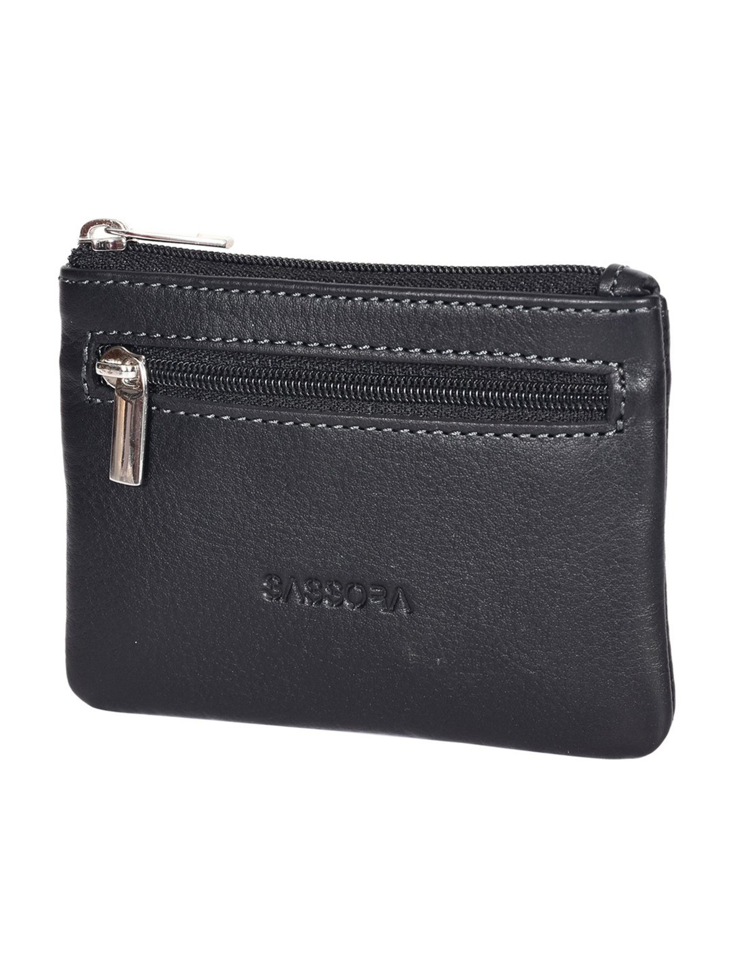 SASSORA Pablo Black Small Leather Key Case