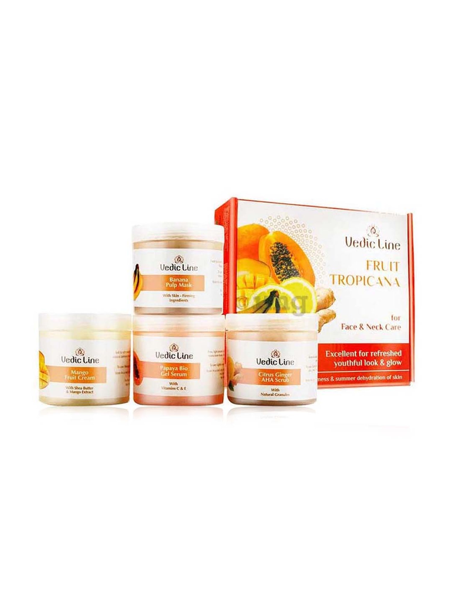 VEDIC LINE Fruit Tropicana Facial Kit For Glowing Skin
