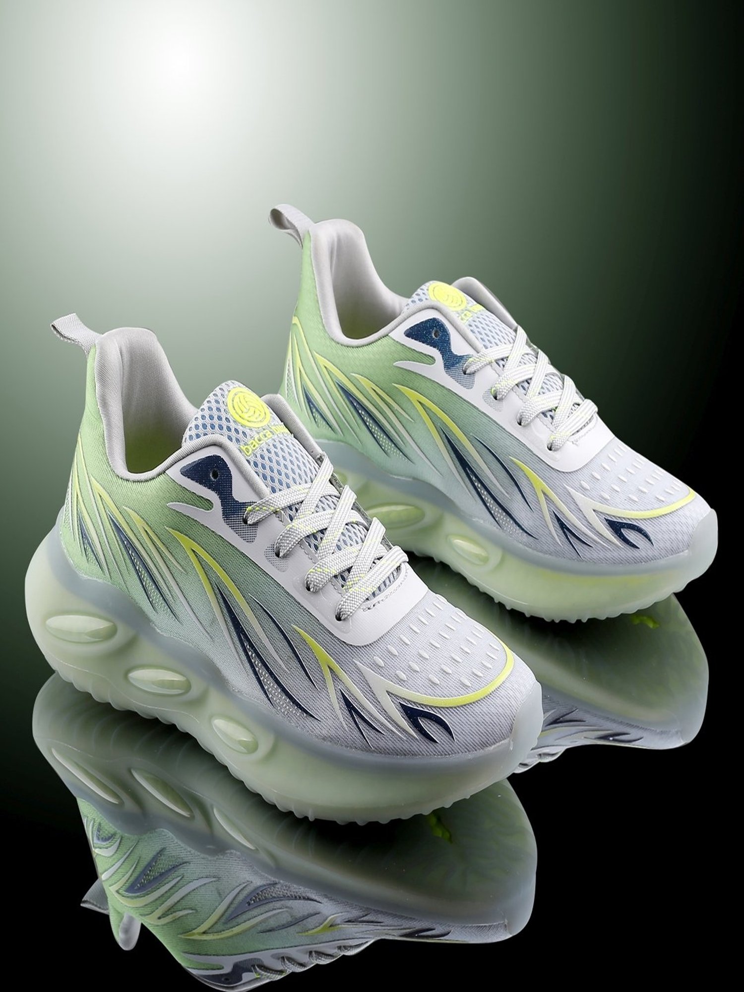 Bacca Bucci Men's INTENSITY Olive Running Shoes