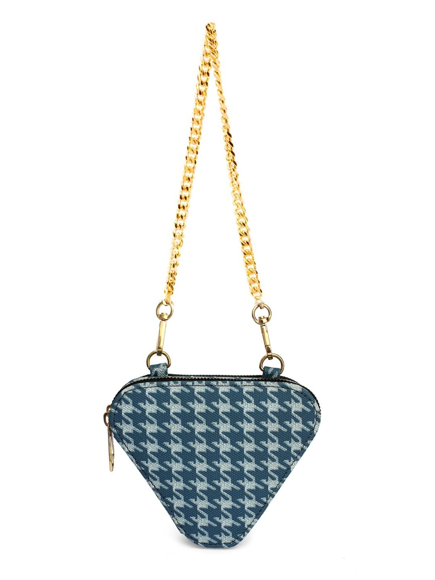 Modern Myth Trio Blue Printed Small Mini Cross Body Bag