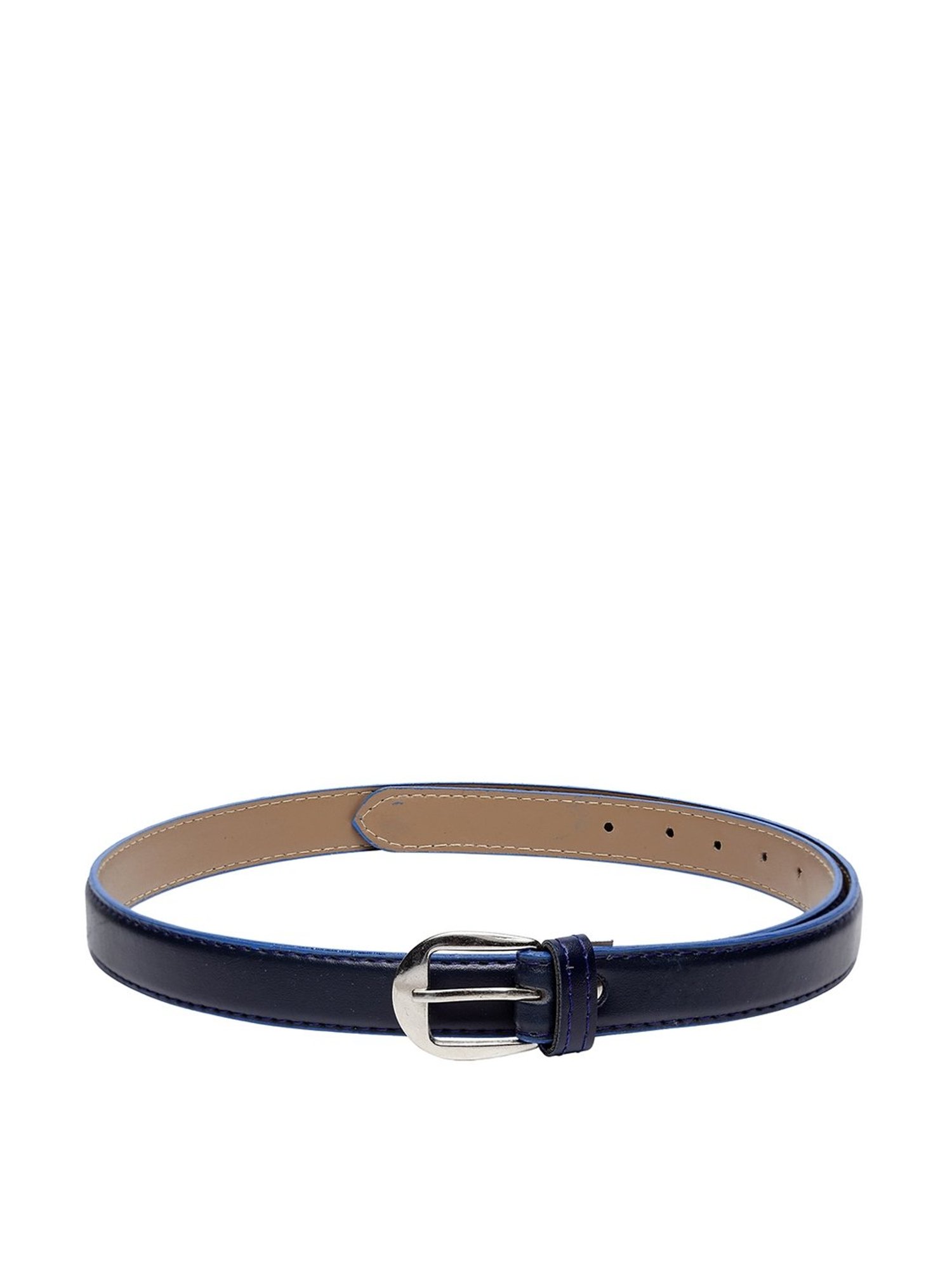 Apsis Navy PU Waist Belt for Women