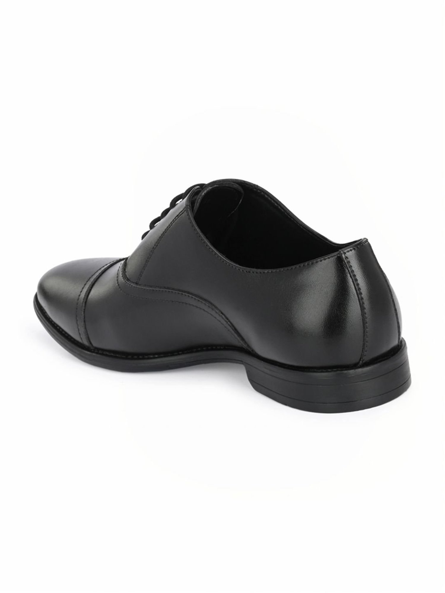 Alberto Torresi Men's Black Oxford Shoes
