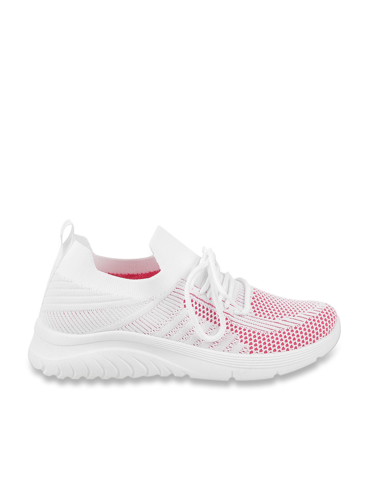 Activ by Mochi Women's White Running Shoes