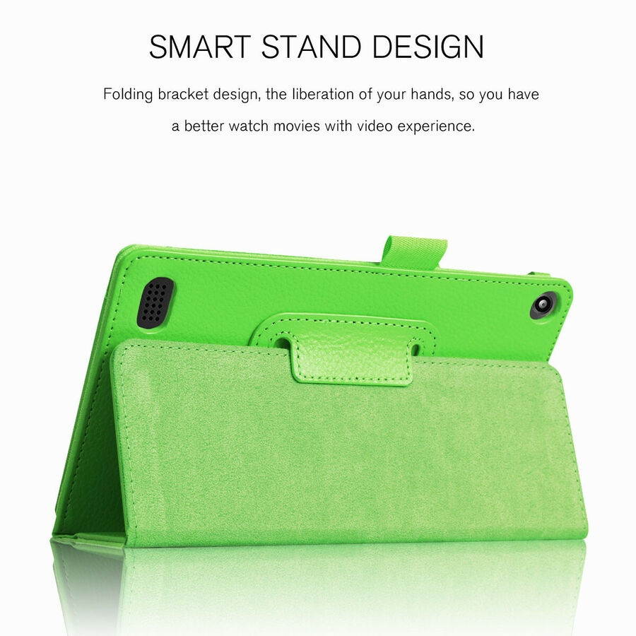 For Amazon Fire 7 2019 9th Gen Protective Smart Case Stand Flip Leather Cover