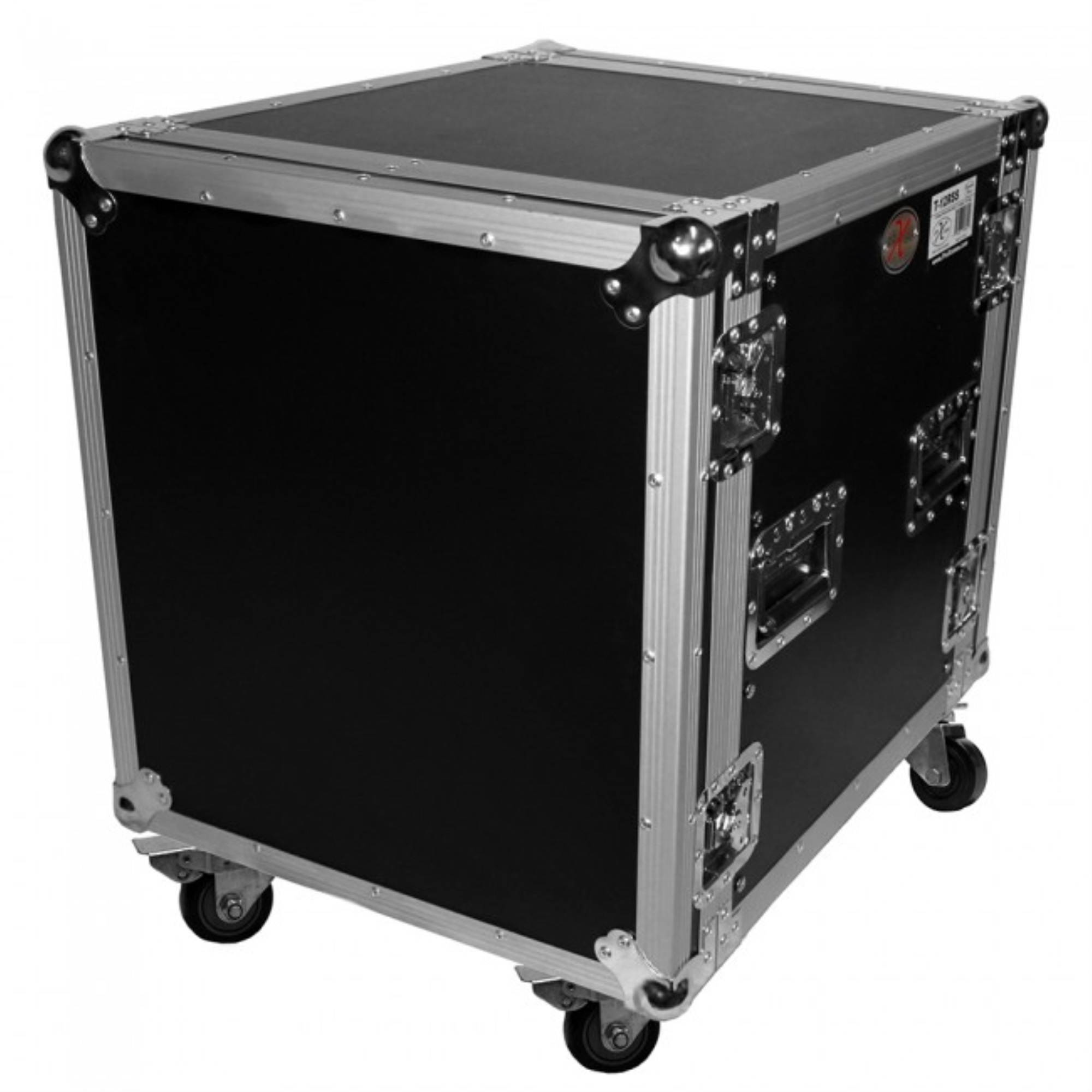 ProX T-12RSS 12U Space Amp Rack Mount ATA Flight Case 19 Inch Depth W/Casters