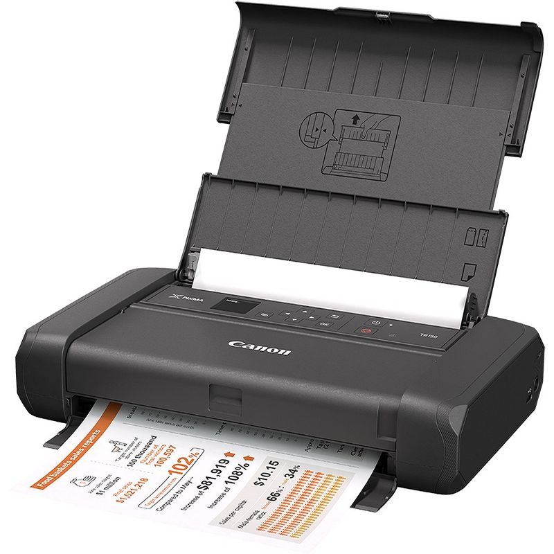Canon PIXMA TR150 Inkjet Printer - Color - 4800 x 1200 dpi Print - 50 Sheets Input - Wireless LAN
