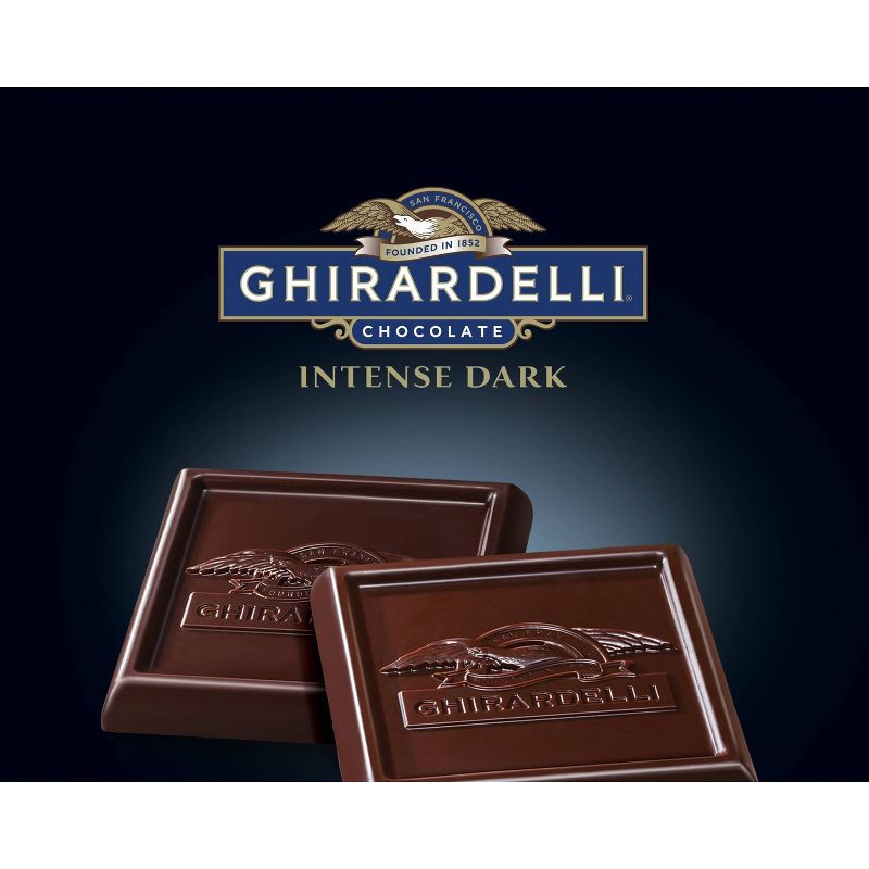 Ghirardelli Intense Dark Midnight Reverie 86% Cacao Chocolate Squares - 4.87oz