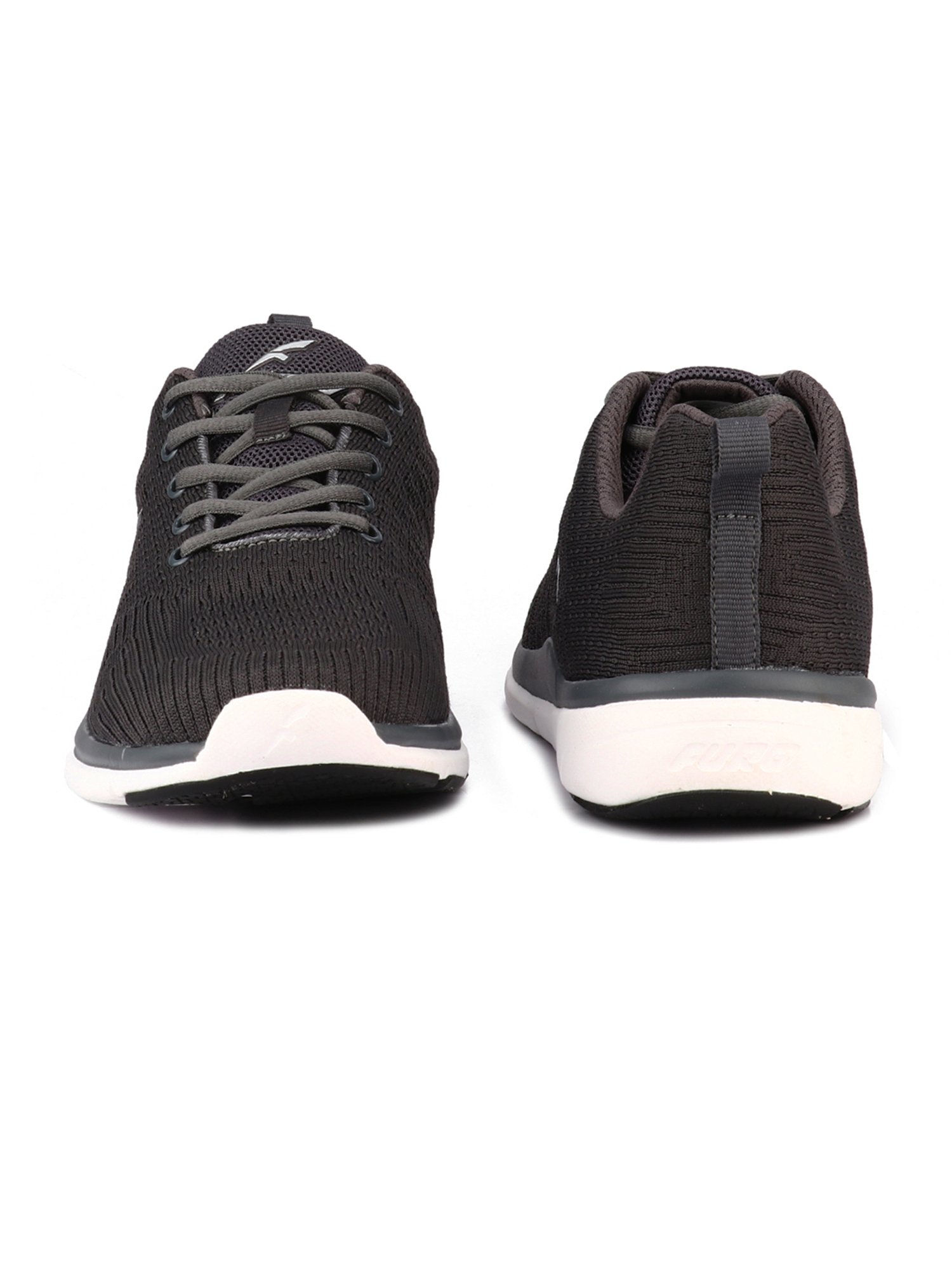 Furo by Red Chief Dark Grey Walking Shoes