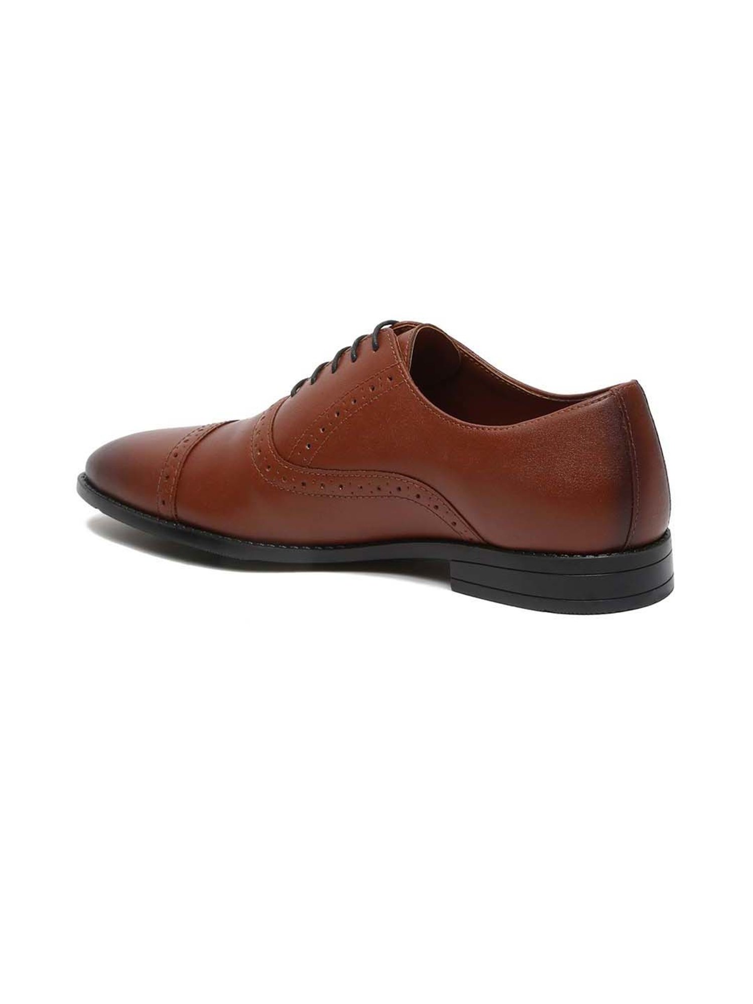 Louis Stitch Men's Tan Oxford Shoes