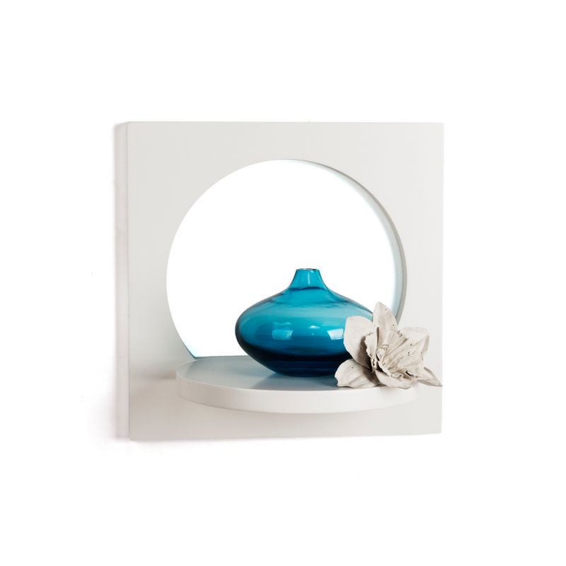 Decorative Wall Shelf - Simple White