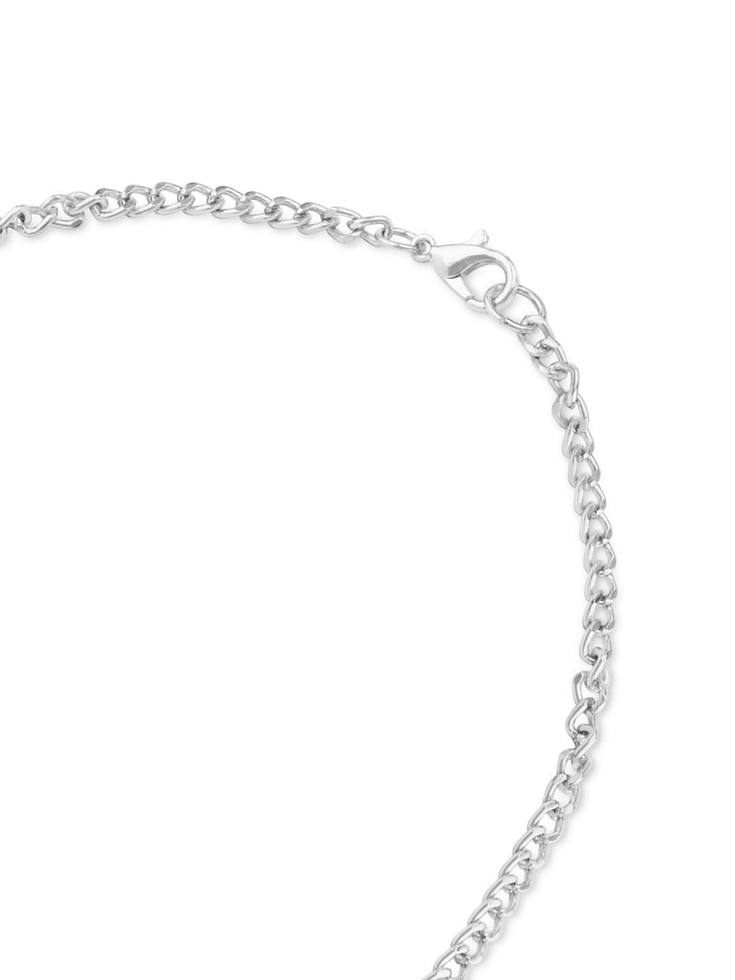 The Bro Code Silver-Plated Compass Pendant Necklace for Men