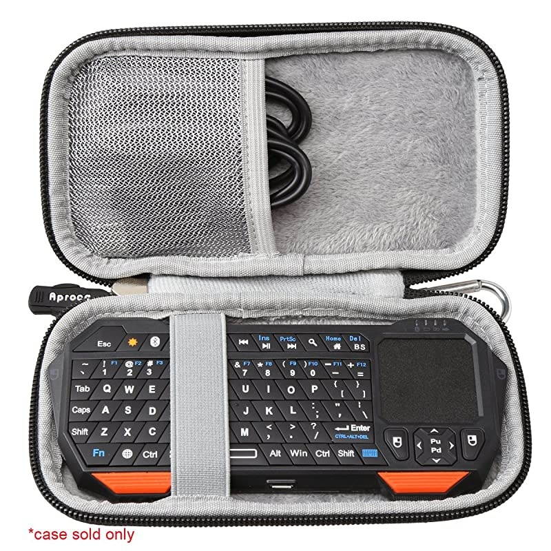 Hard Travel Case for Fosmon Portable Lightweight Mini Wireless Bluetooth Keyboard Controller