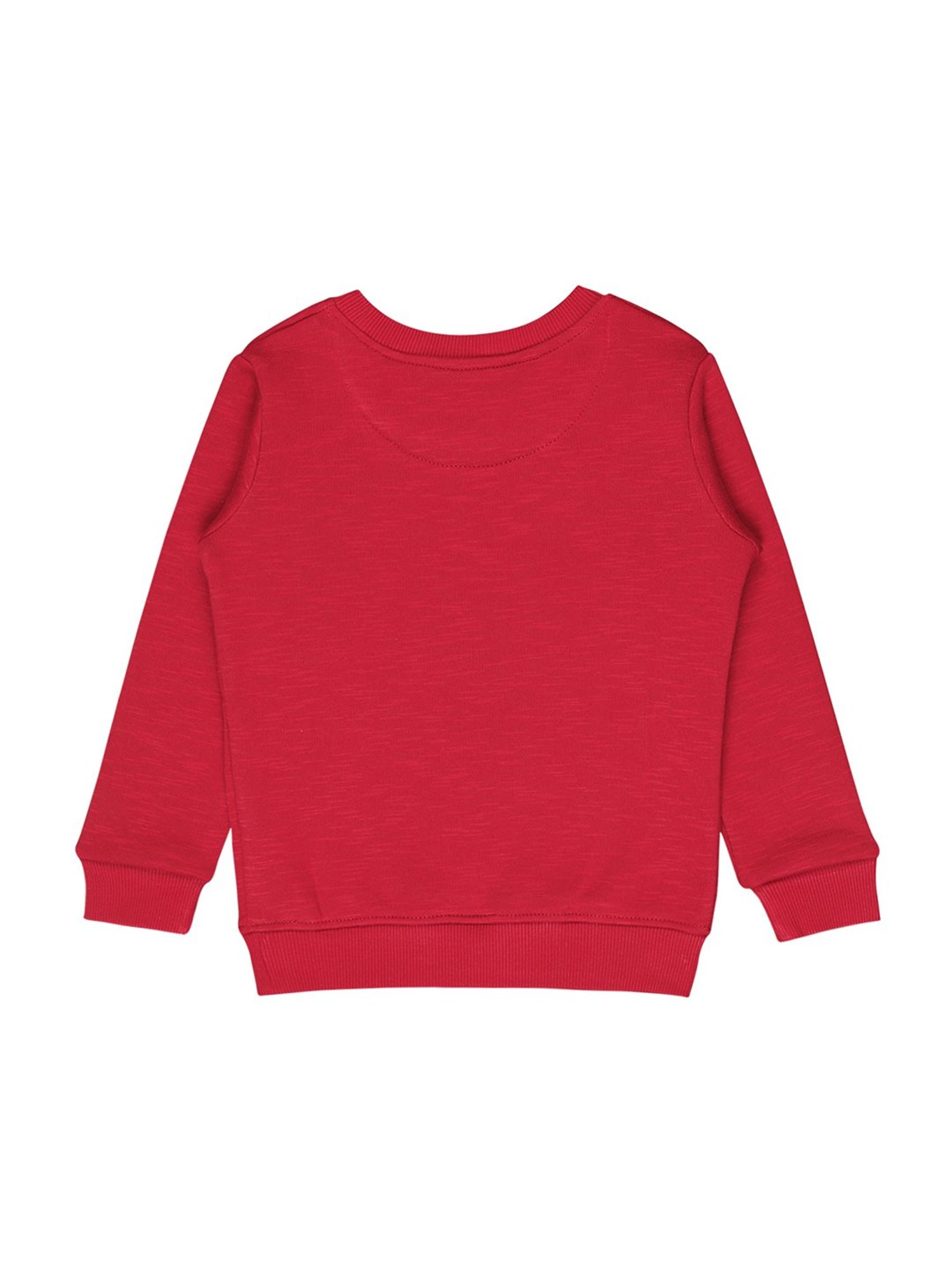 Nino Bambino Kids Red & Pink Printed Full Sleeves Jacket