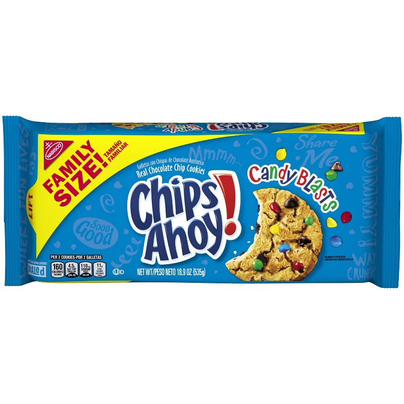 Chips Ahoy! Candy Blast Family Size Cookies - 18.9oz