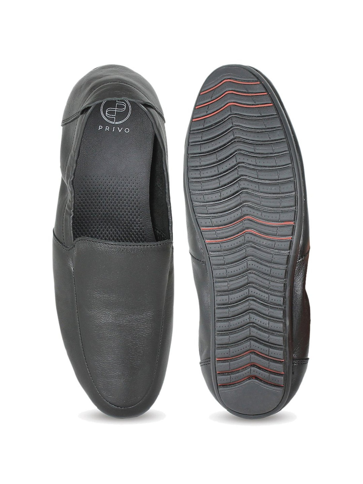 Privo by Inc.5 Men's Black Casual Loafers