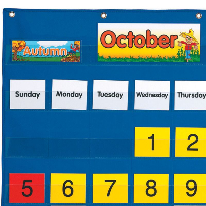 PlayMonster Complete Calendar Pocket Chart