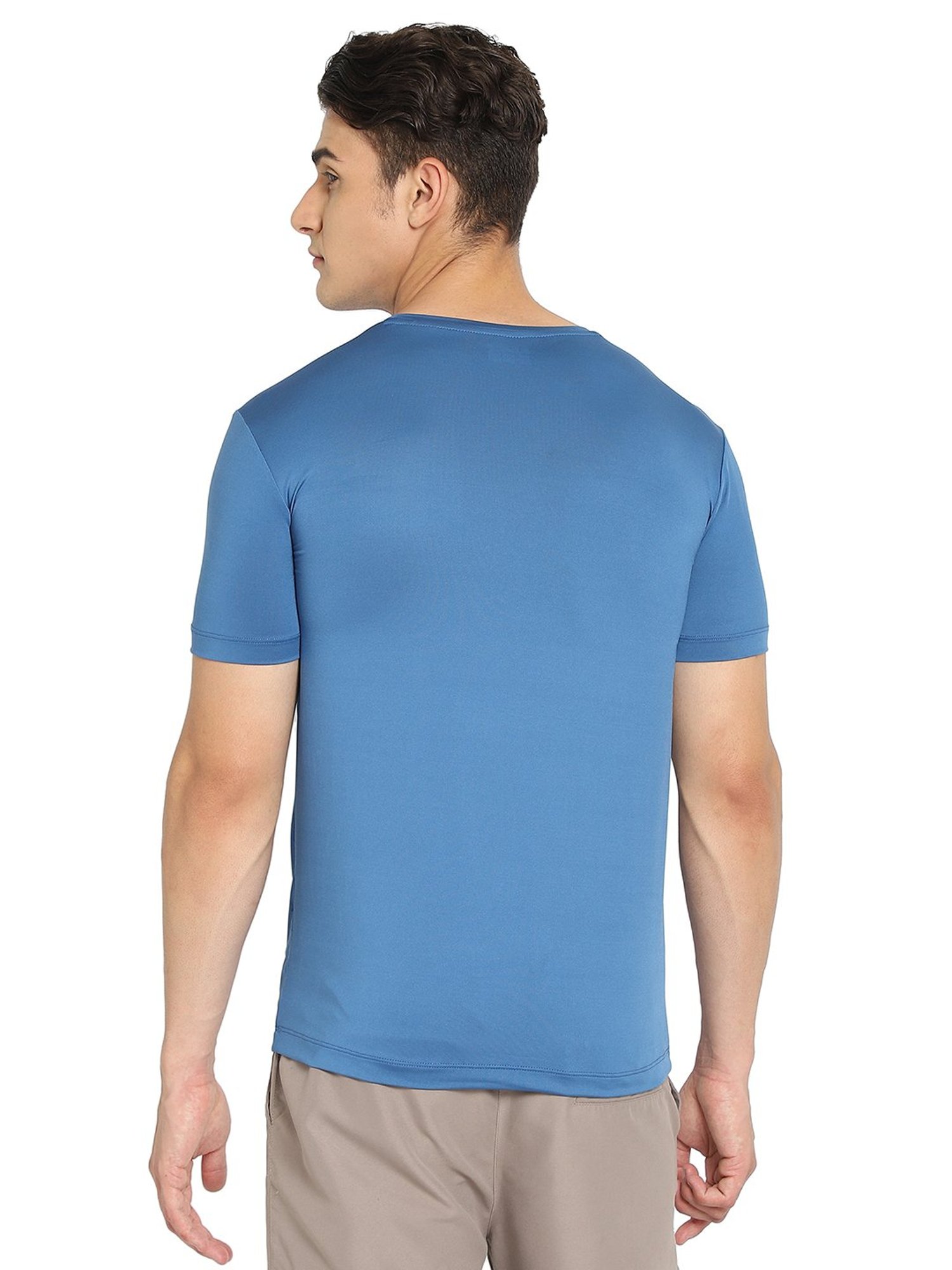 Hummel Blue Round Neck T-Shirt