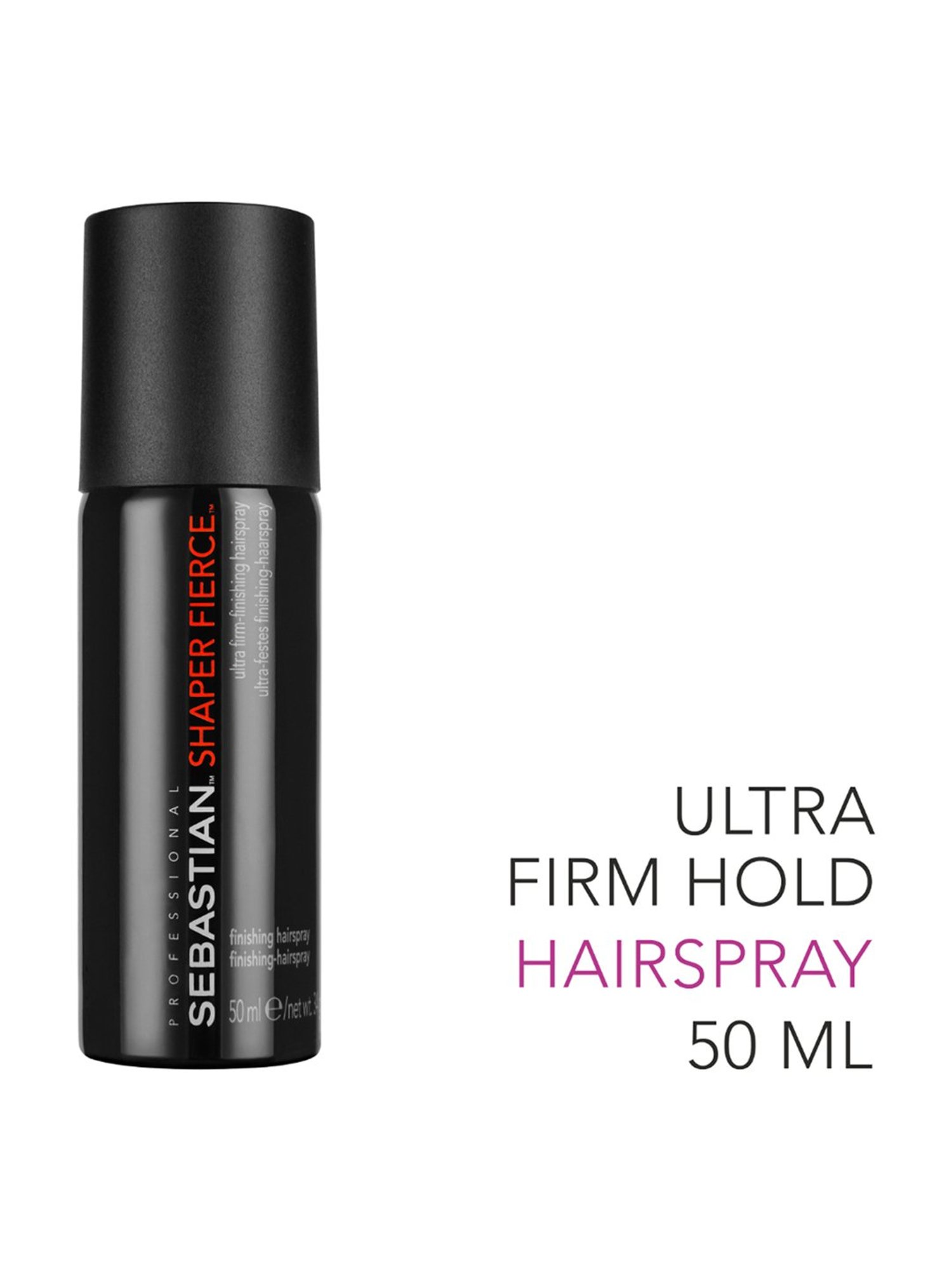 Sebastian Professional Shaper Fierce Ultra Firm Finishing Hairspray - 50 ml