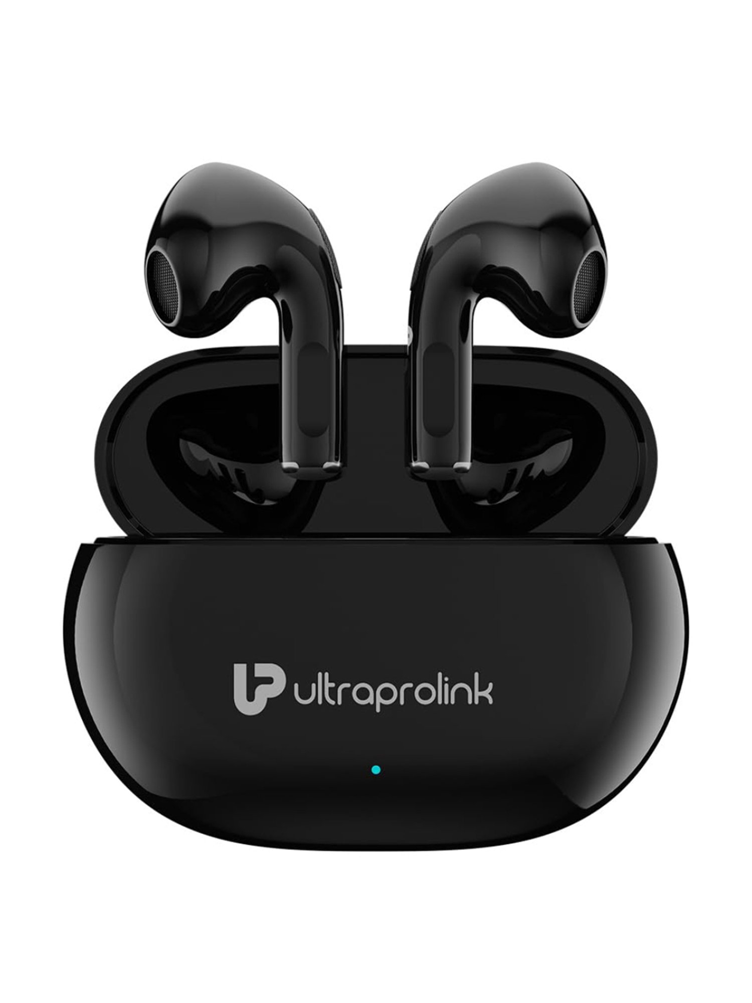ULTRAPROLINK UM1147 Bluetooth Earbuds with 12H Playtime, Game Mode (Black, True Wireless)