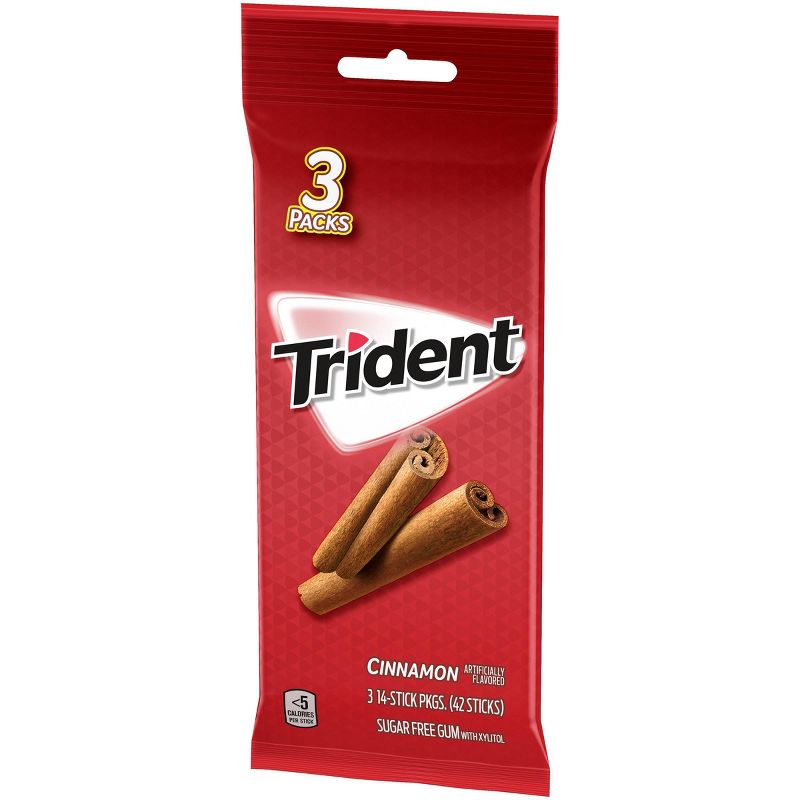 Trident Cinnamon Sugar Free Gum - 2.86oz