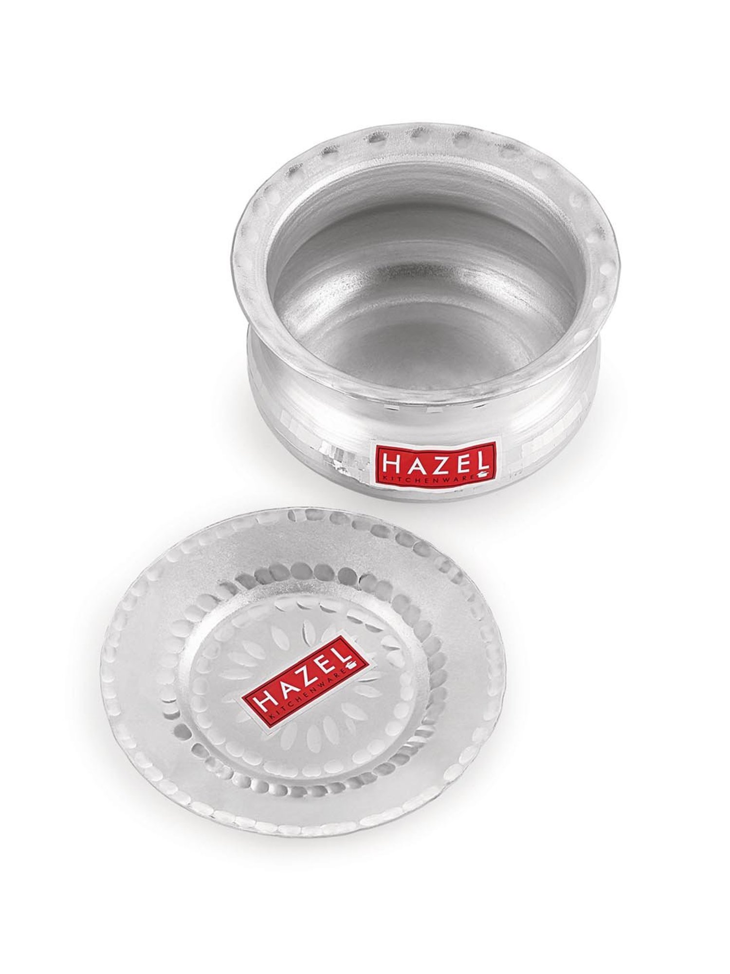 Hawkins Silver & Transparent Stainless Steel 19 cm Gas Compatible Handi With Lid (2 L) - Set of 1