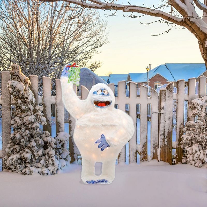 Rudolph the Red-Nosed Reindeer 42" Rudolph 3D Led Prelit Yard Decor Bumble W Mistletoe