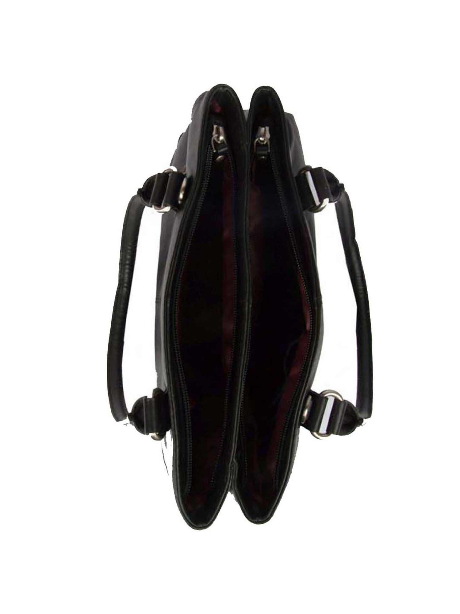 BULCHEE SS 23 Black Solid Medium Shoulder Handbag