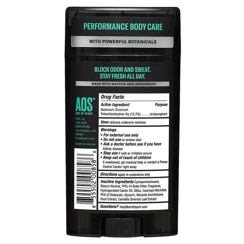 Art Of Sport Victory Men's Antiperspirant & Deodorant - 2.7oz