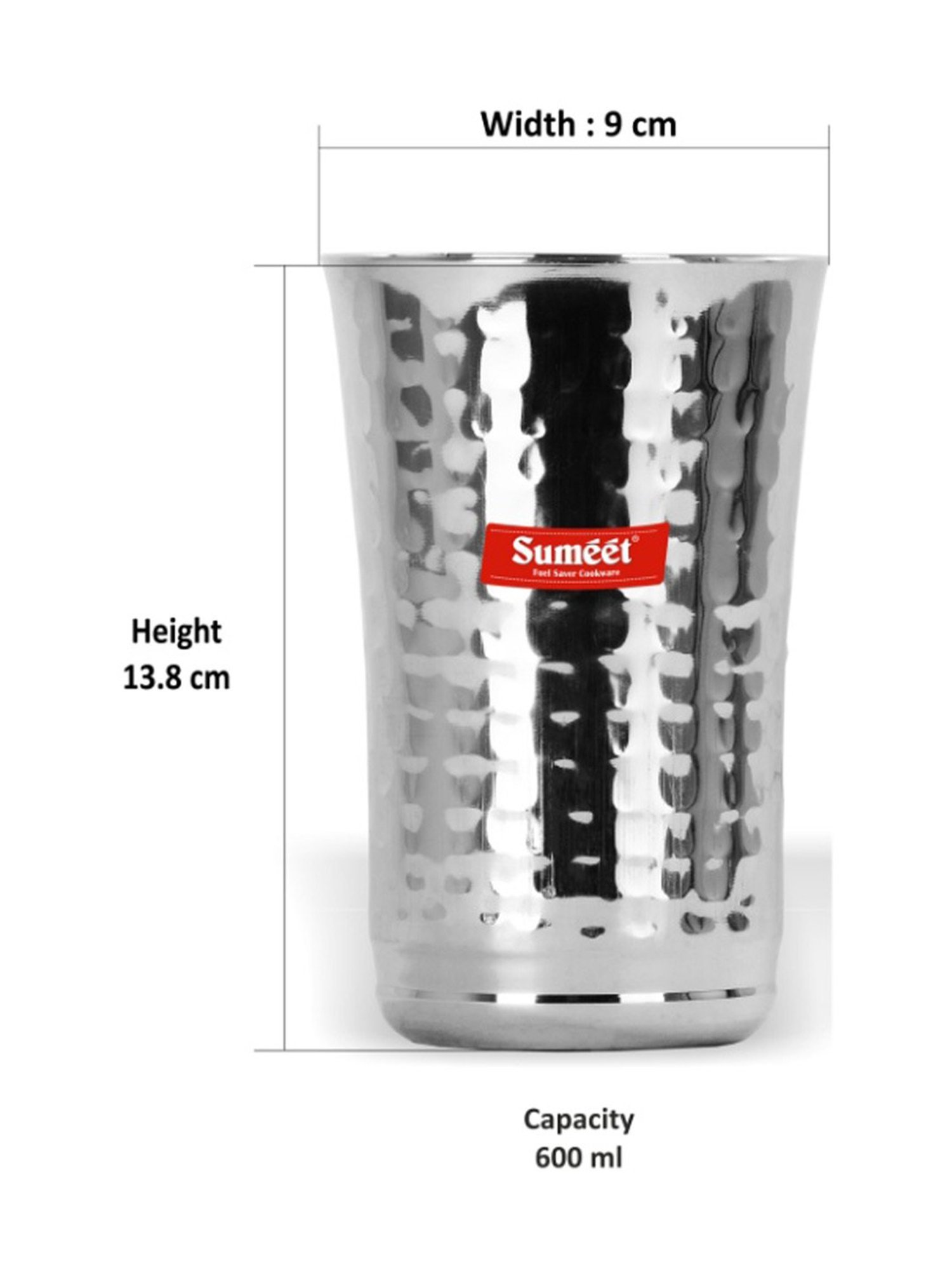 Mikasa Julie Transparent Glass Flute Glass (0.266 L) - Set of 4