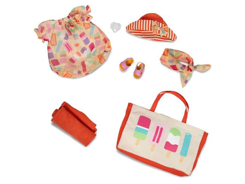 Paradise Galleries Reborn Baby Boy Doll, Creamsicle cutie, 16 inches, Weighted Body, 7-Piece Doll Set