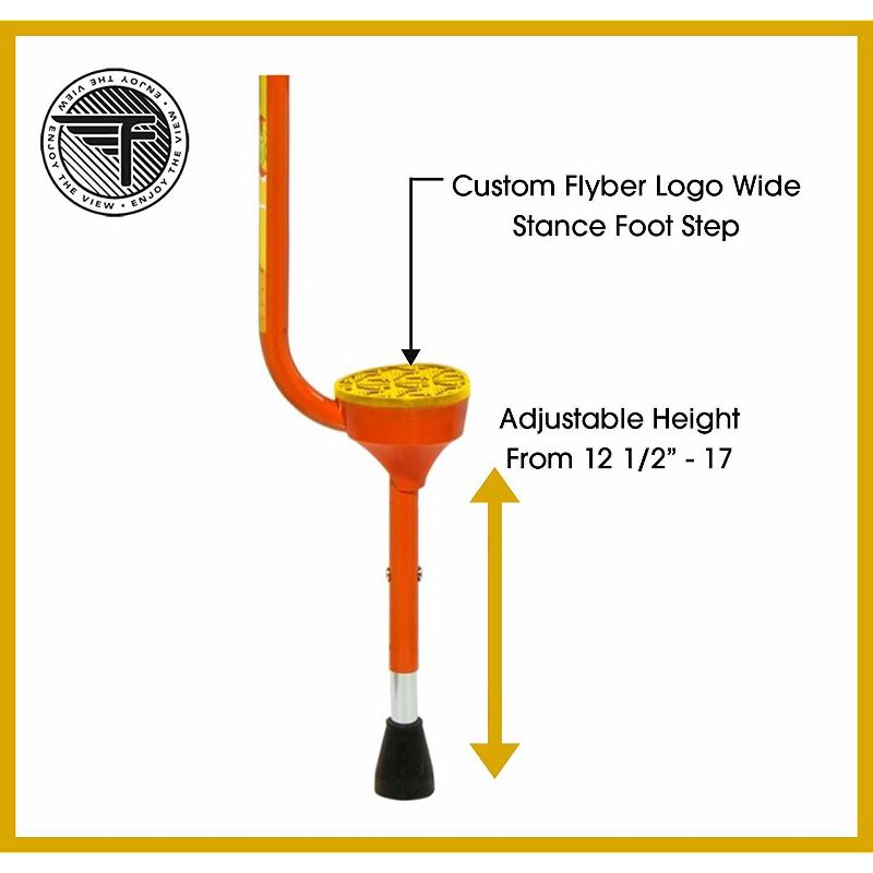 Flybar Master Stilts Yellow Streak