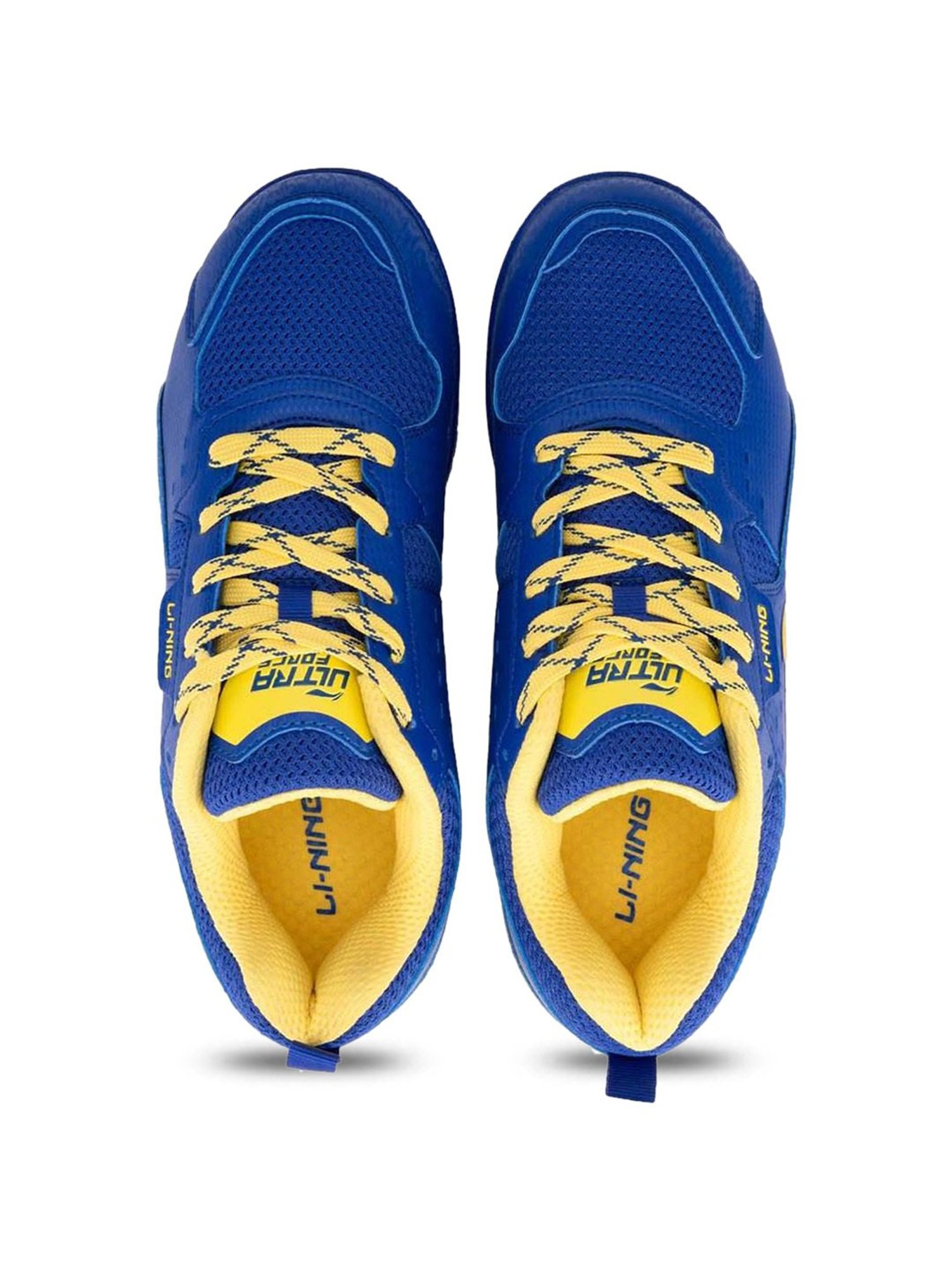 Li-Ning Men's Ultra Force Blue Indoor Court Shoes