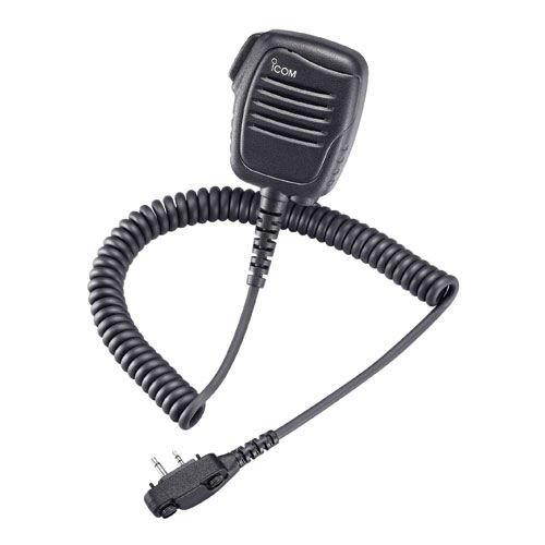Icom HM_159LA Heavy Duty Speaker Microphone w_ Alligator Clip