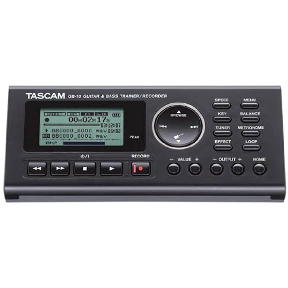 Tascam GB10 Guitar/Bass Trainer With Recorder
