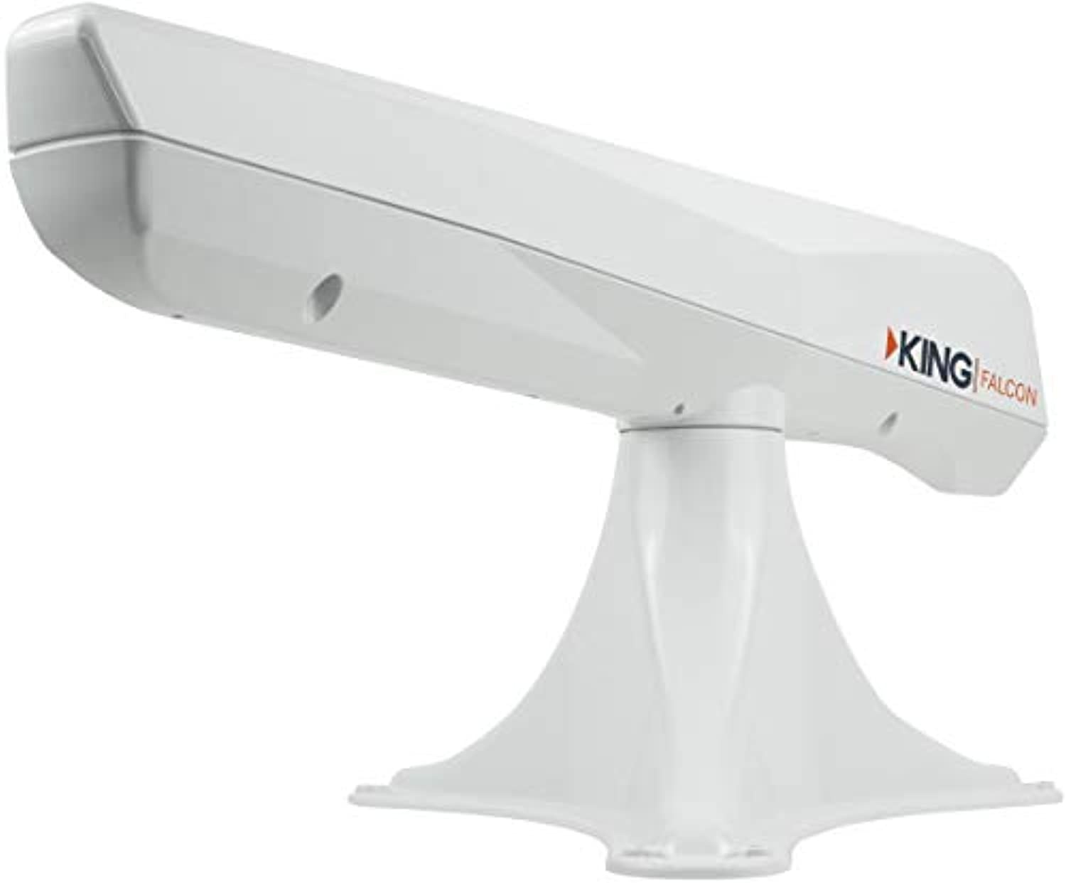 KING KF1000 Falcon Automatic Directional WiFi Antenna with WiFiMax Router and Range Extender - White (KF1000)