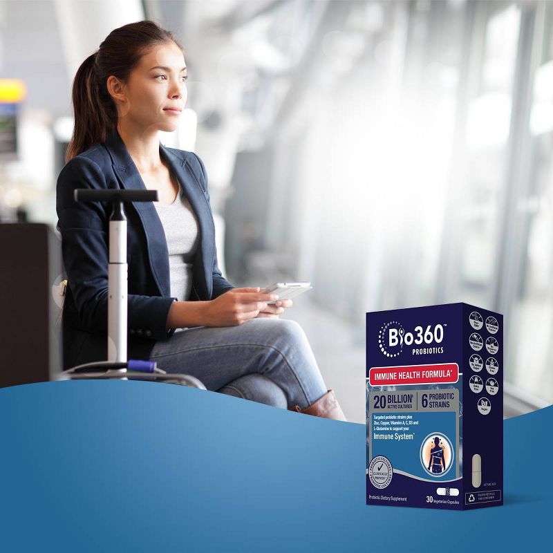 BIO360 Immune Health Formula Vegan Supplements - 30ct