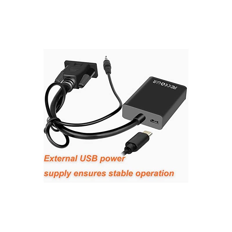 to HDMI Adapter Converter with Audio Supports 1080P Male to HDMI Female Audio Video Cable Converter for Connecting PC Laptop to HDTV DisplaysMonitor