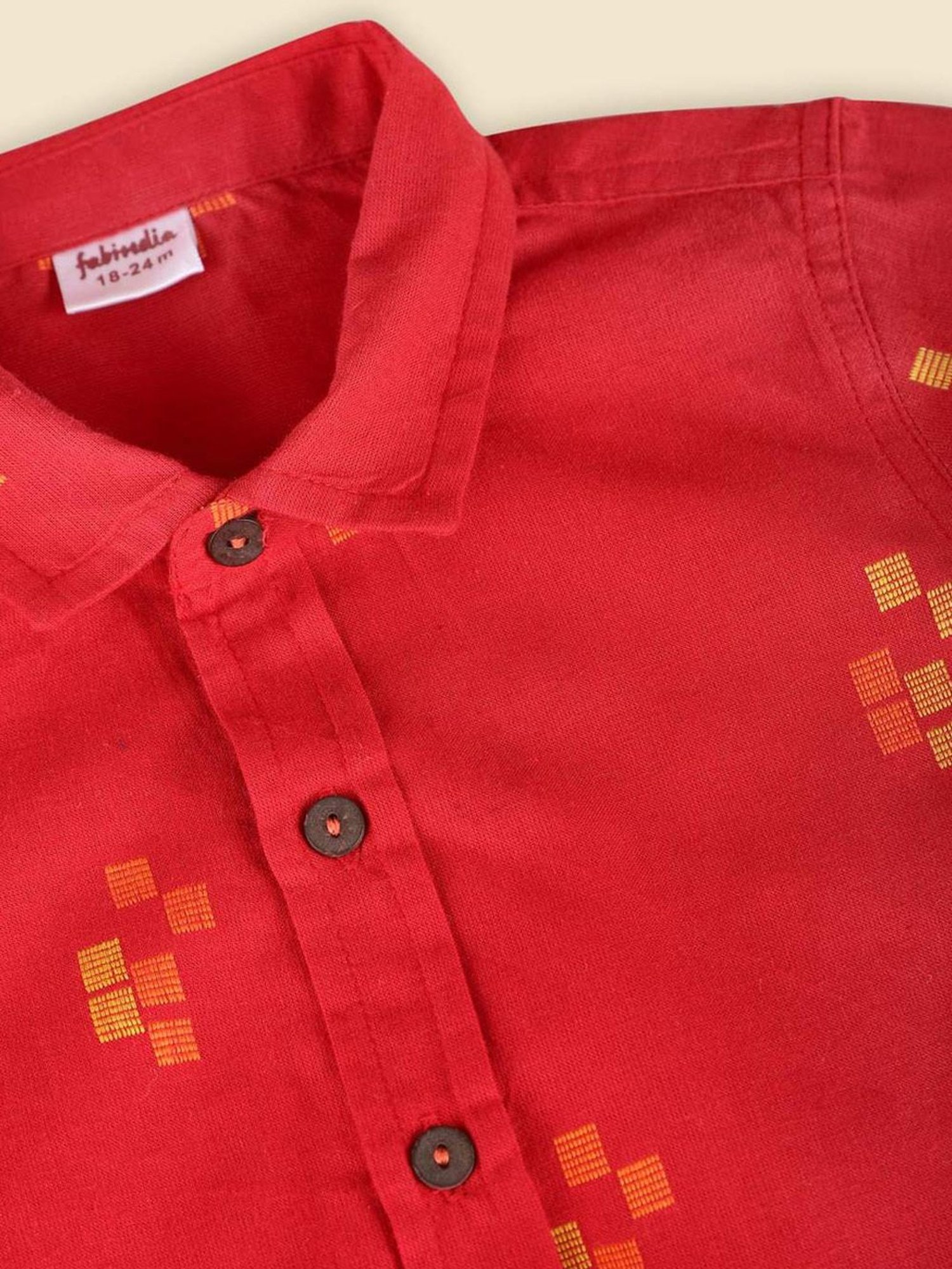 Ed-a-Mamma Baby Yellow Striped Shirt