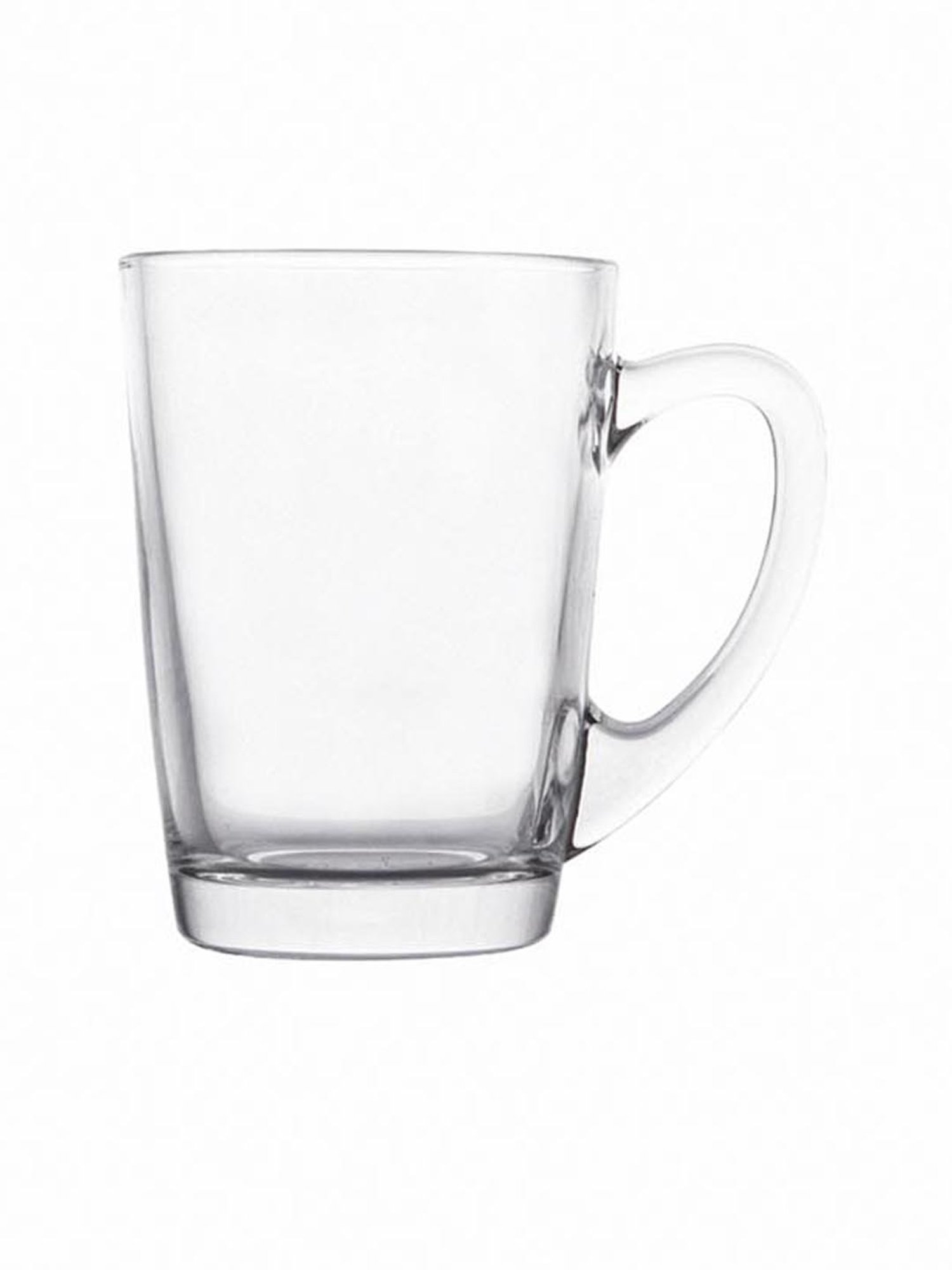 Goodhomes Transparent Glass Coffee Mugs (115 ml) - Set of 12
