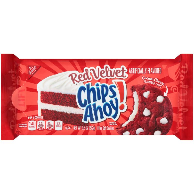 Chips Ahoy! Red Velvet Cookies - 9.6oz