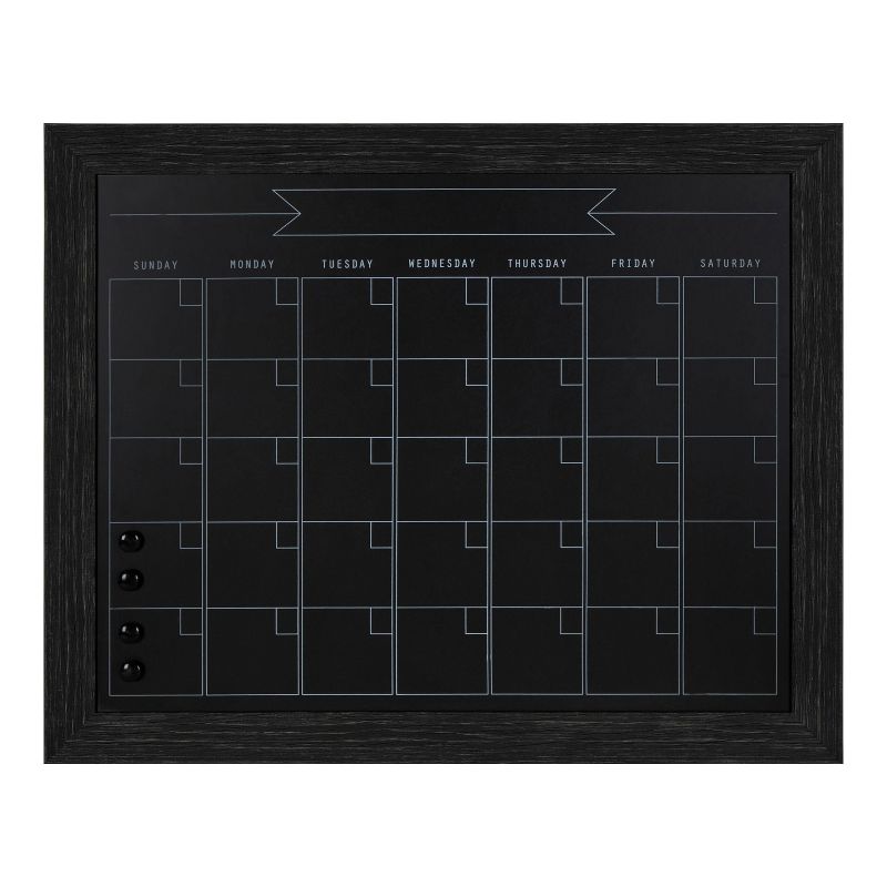 23" x 29" Beatrice Pinboard Black - DesignOvation