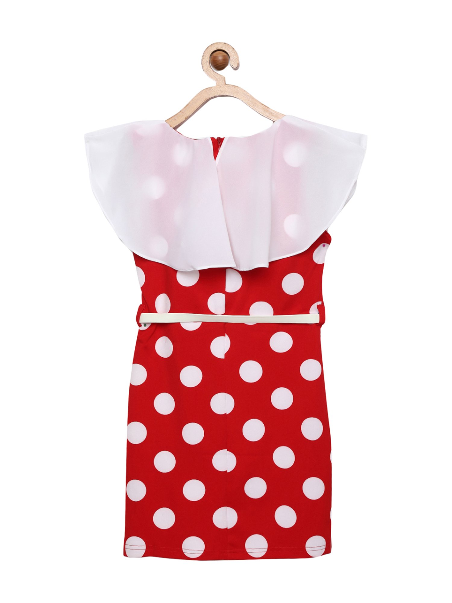 Tiny Girl Kids Red Printed Dress