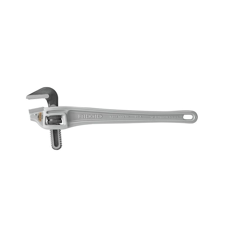 Ridgid 18 2-1/2 in. Capacity 18 in. Aluminum Offset Pipe Wrench