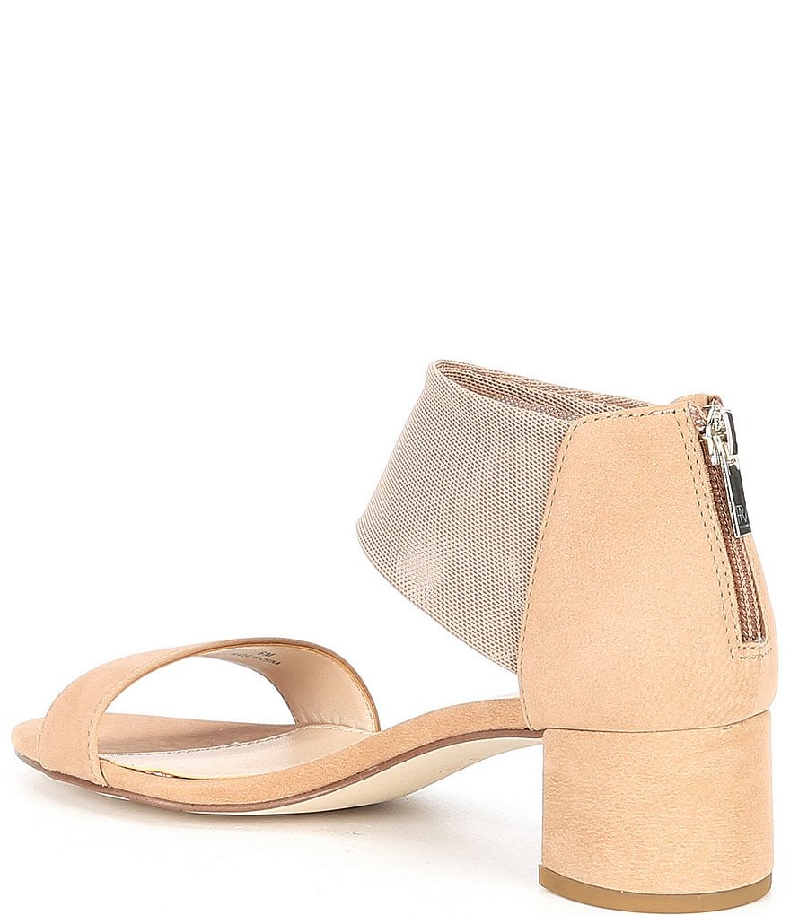 Pelle Moda Rachel Nubuck Block Heel Sandals