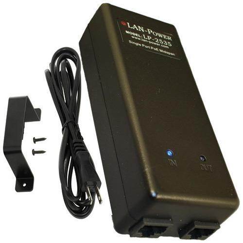 LP-2535 LAN POWER 1-PORT POE+ MID INJECTOR 35W