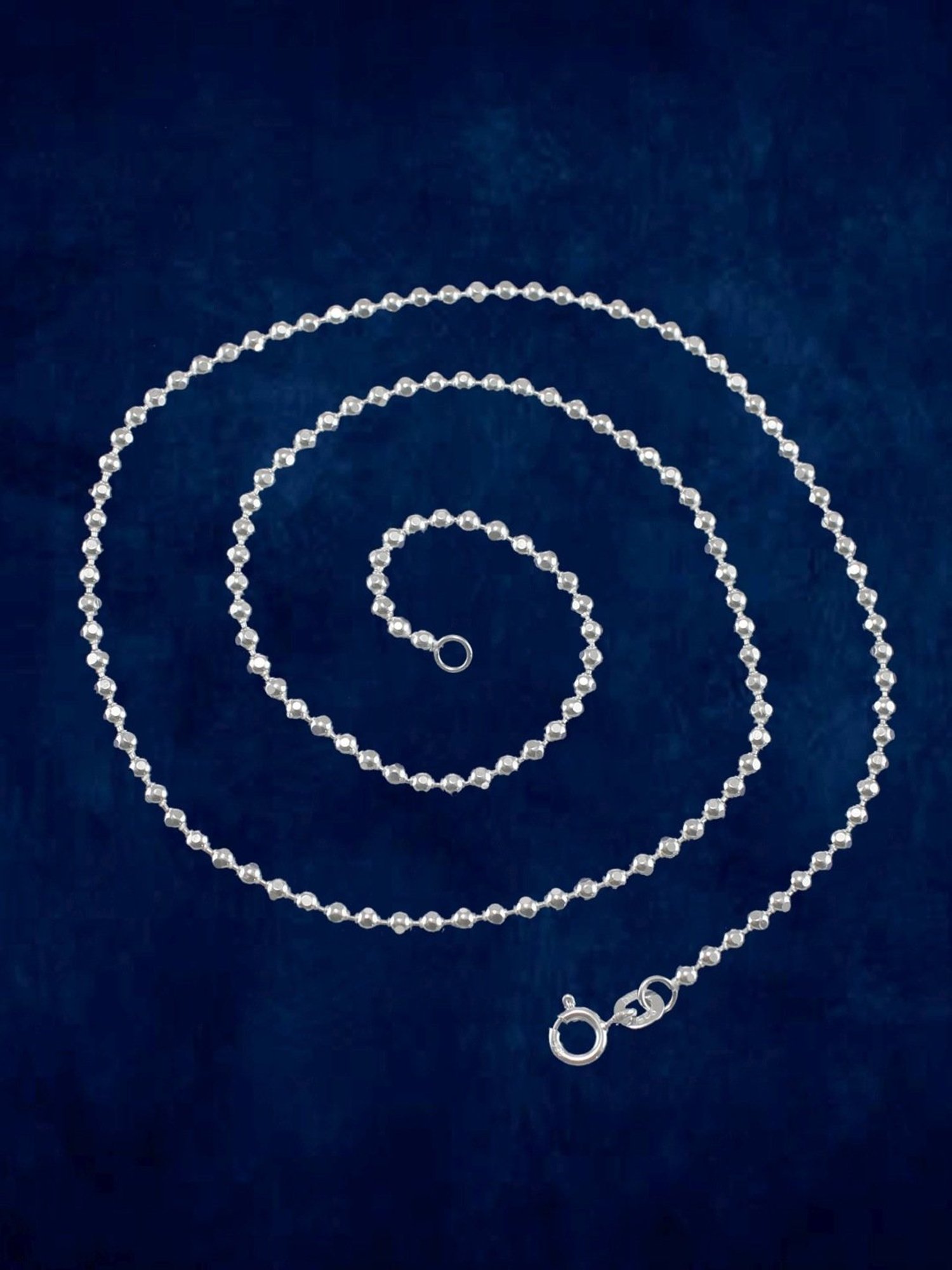 Taraash 92.5 Sterling Silver Chain for Women